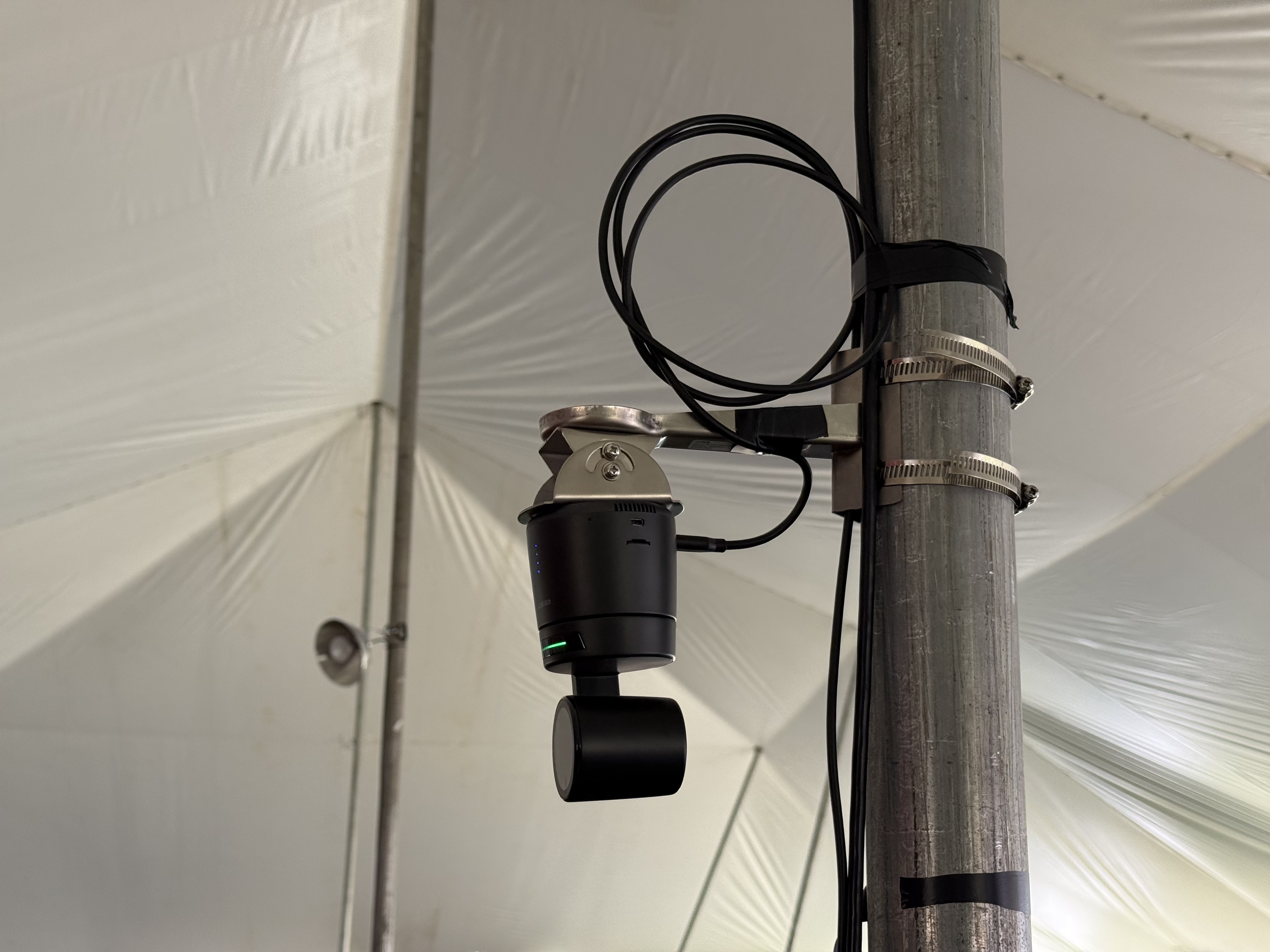 PTZ Camera on pole